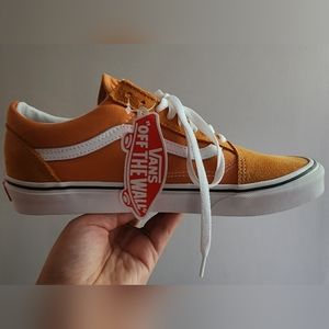 BRAND NEW ORANGE VANS